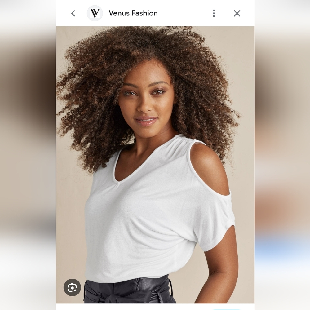 VENUS White Cold Shoulder 3X